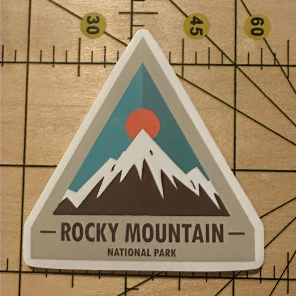 💜13/$13 +Bundle Sticker Sale | Travel Rocky Mountain National Park Sticker